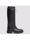 4G00070 M4522 999 KICKSTREAM BLACK HIGH RAIN BOOTS - MONCLER - BALAAN 1