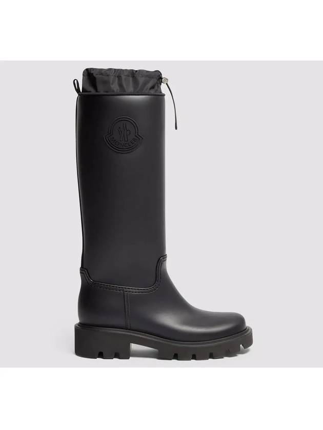 4G00070 M4522 999 KICKSTREAM BLACK HIGH RAIN BOOTS - MONCLER - BALAAN 2