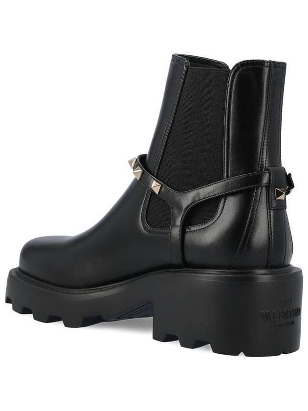 Valentino Garavani Boots Black - VALENTINO - BALAAN 3