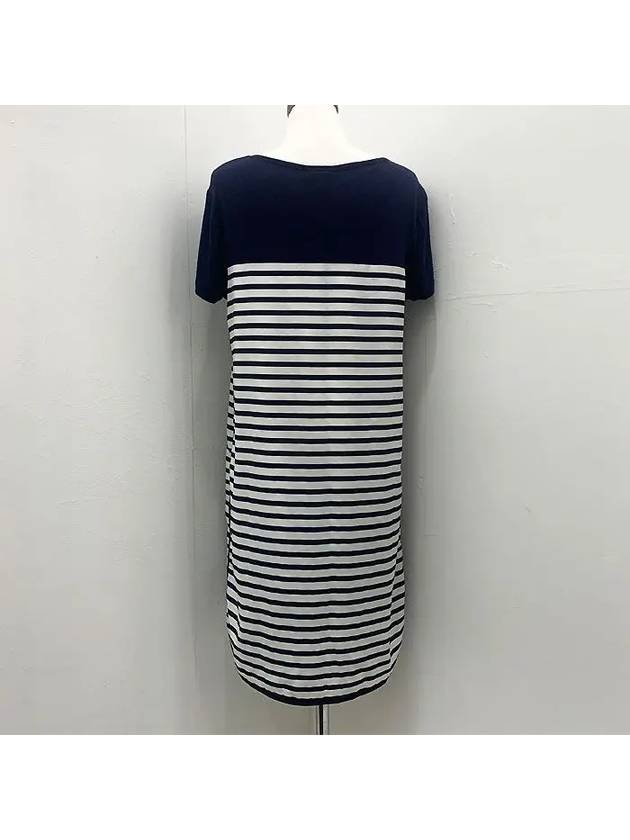 Striped short sleeve dress CA31127 - DKNY - BALAAN 2