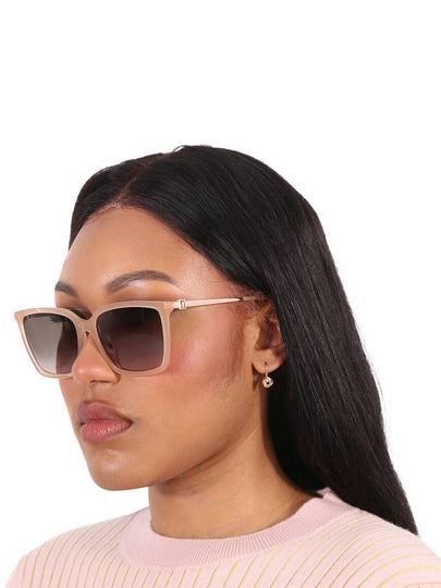 Jimmy Choo Brown Square Ladies Sunglasses TOTTA/G/S 0FWM/HA 56-17-145 - JIMMY CHOO - BALAAN 2