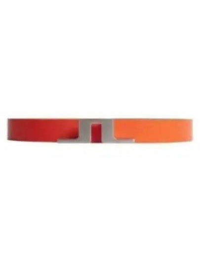 Betsy Leather Belt Tangerine Tango - J.LINDEBERG - BALAAN 2