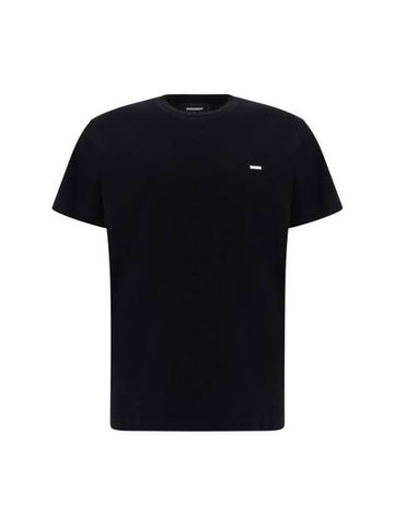 Cool Fit Short Sleeve T-Shirt Black - DSQUARED2 - BALAAN 1