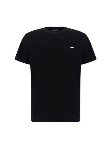 short sleeve t-shirt S74GD1253S24662 900 BLACK - DSQUARED2 - BALAAN 1