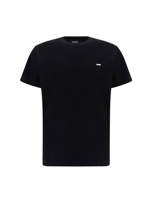 short sleeve t-shirt S74GD1253S24662 900 BLACK - DSQUARED2 - BALAAN 1