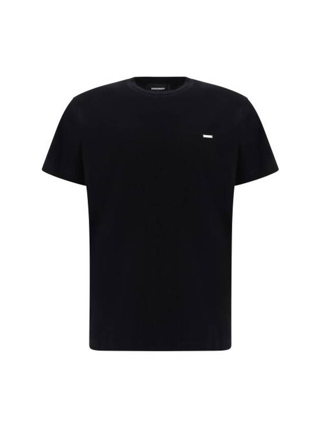 Cool Fit Short Sleeve T-Shirt Black - DSQUARED2 - BALAAN 1