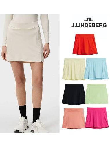 Amelie Mid Skirt GWSD09349 - J.LINDEBERG - BALAAN 1