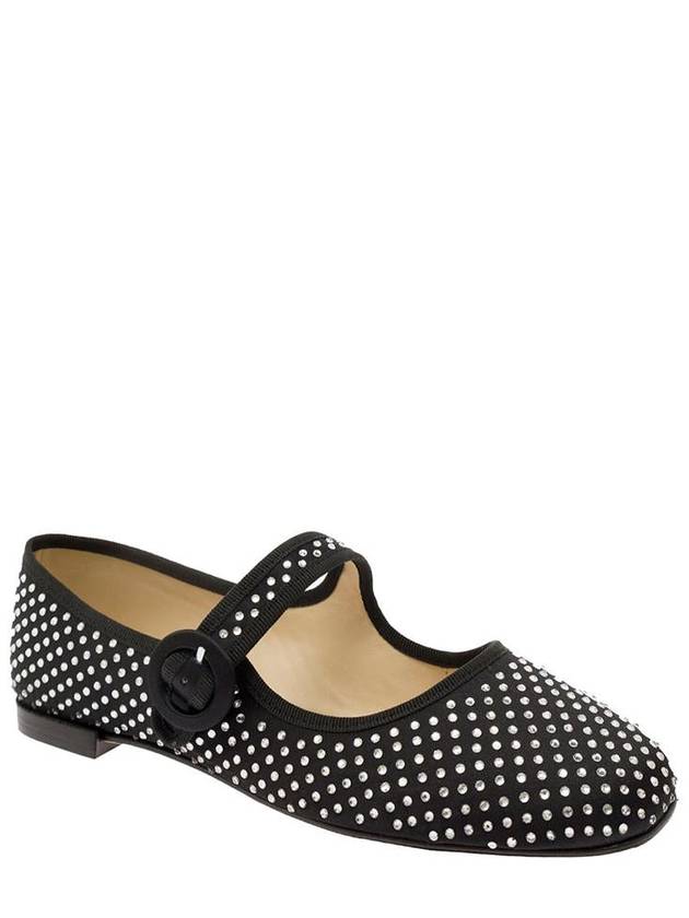 Georgia Square Toe Mary Janes Flat Black - REPETTO - BALAAN 3