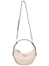 Arque Leather Shoulder Bag Pink - PRADA - BALAAN 4