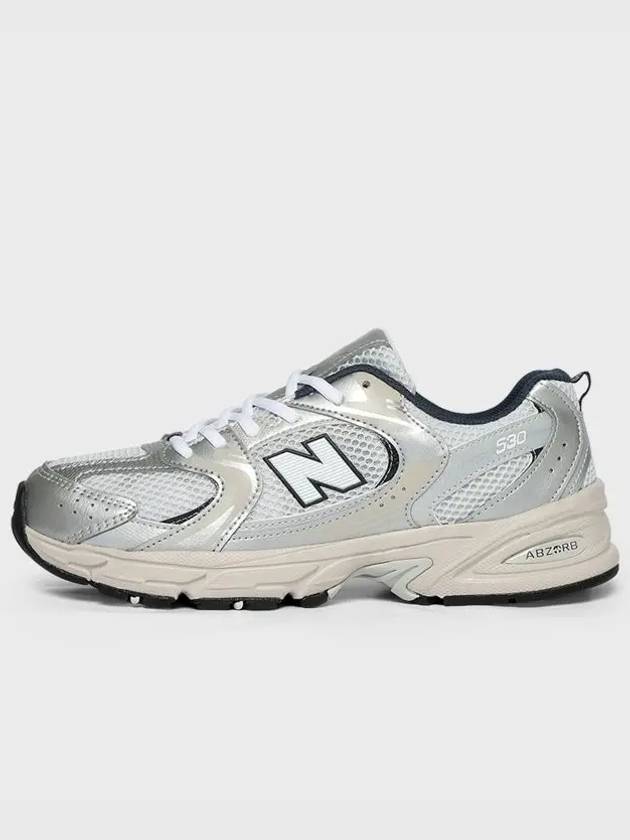 Kids 530 Low Top Sneakers Silver - NEW BALANCE - BALAAN 6