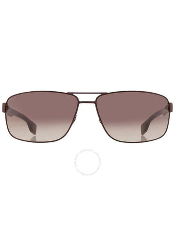 Hugo Boss Brown Gradient Navigator Men's Sunglasses BOSS 1035/S 04IN/HA 64 - HUGO BOSS - BALAAN 1