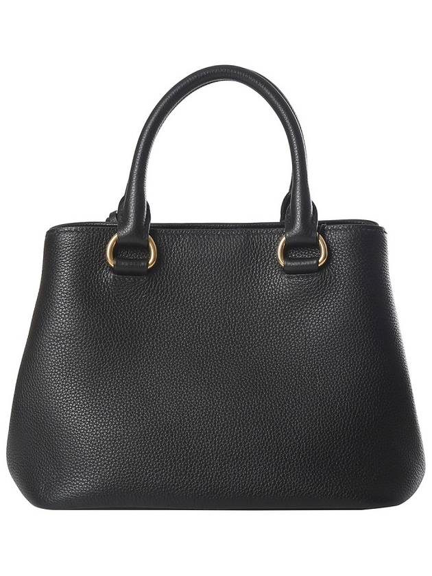 Vitello Phoenix Tote Bag Black - PRADA - BALAAN 4