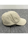 TYRONY Logo Ball Cap Hat Ecru Pink CQ001XFB A3C05A ECLP - ISABEL MARANT ETOILE - BALAAN 3