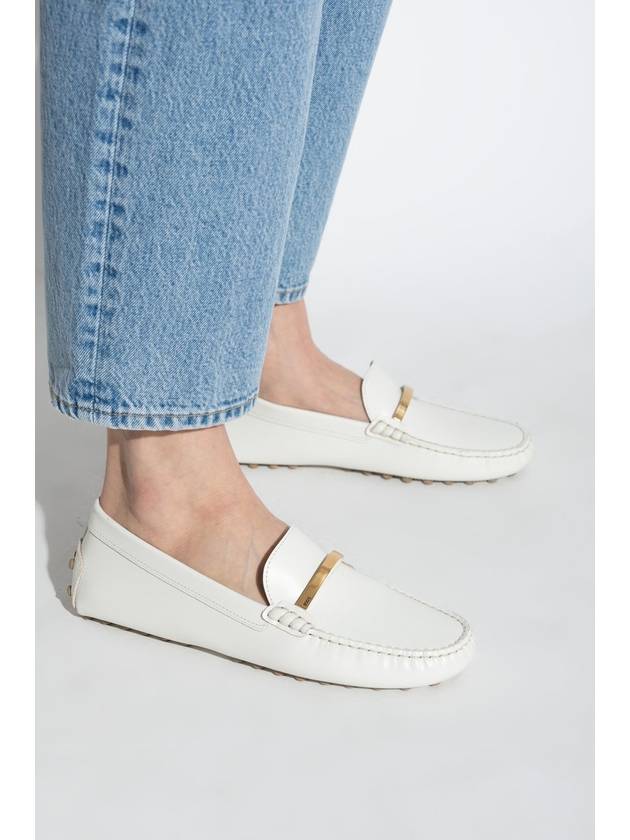 Tod’s Leather Loafers, Women's, White - TOD'S - BALAAN 2