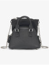 5AC Classic Baby Shoulder Bag Pale Black - MAISON MARGIELA - BALAAN 3