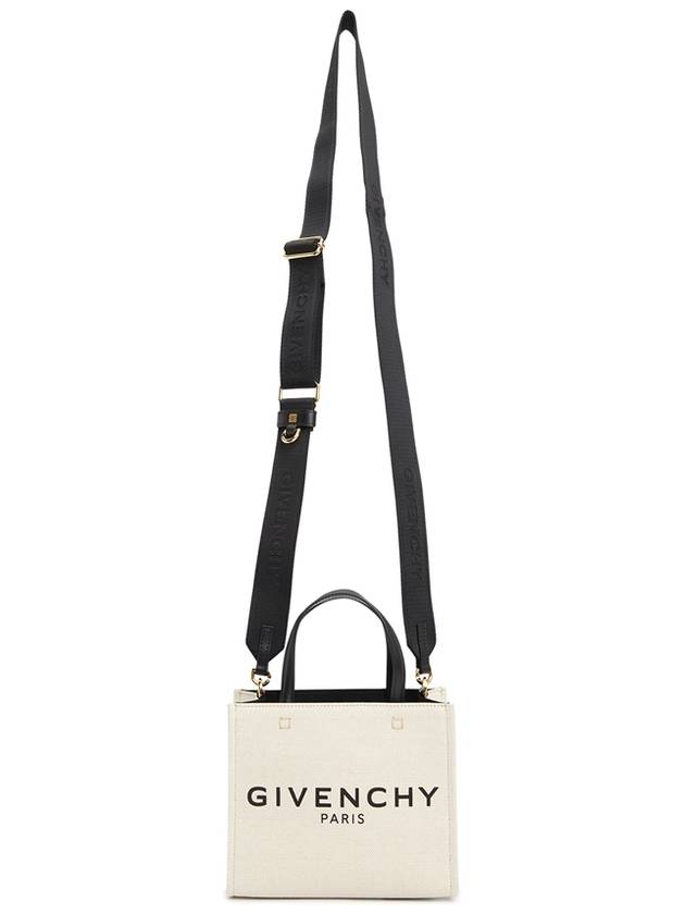 Canvas Tote Bag Beige - GIVENCHY - BALAAN 8