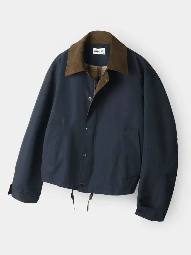 Heritage Half Hunting Jacket Navy - INDUST - BALAAN 6