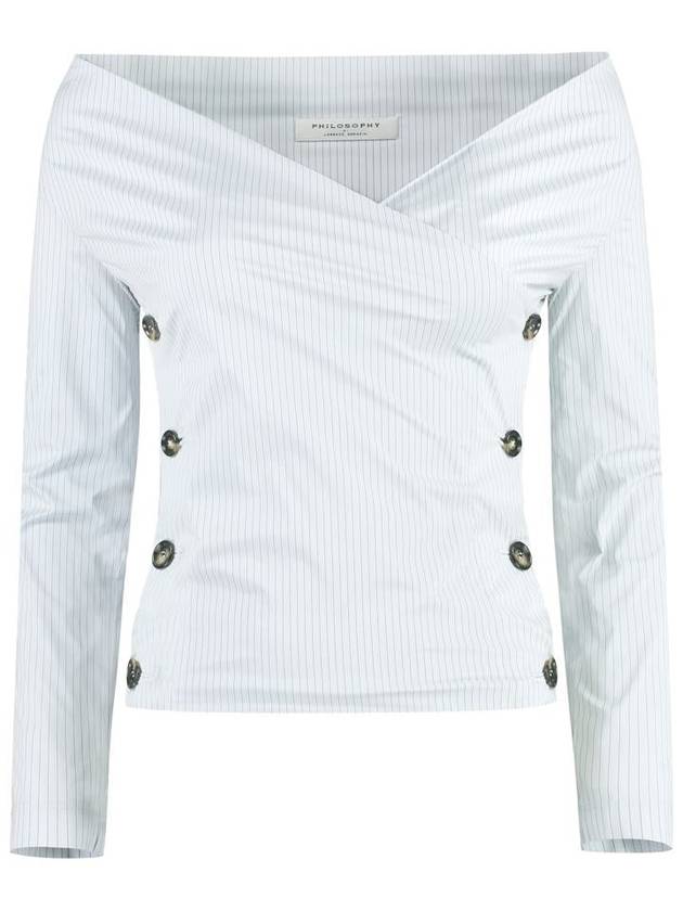 Philosophy Di Lorenzo Serafini Crepe Blouse - PHILOSOPHY DI LORENZO SERAFINI - BALAAN 1