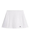 Kayla Logo Print Skirt White - J.LINDEBERG - BALAAN 2