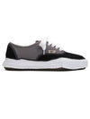 A13FW738 BLKGRY Baker OG Sol Bicolor Canvas Low Top Sneakers - MIHARA YASUHIRO - BALAAN 1