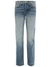 Denim Straight Pants DPS001DMC008S23HB407 DENIM BLUE - TOM FORD - BALAAN 3