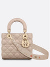 Lady My ABCDior Cannage Small Lambskin Tote Bag Beige - DIOR - BALAAN 2