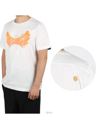 Shadow Project Neo Flora Short Sleeve T-Shirt White - STONE ISLAND - BALAAN 2