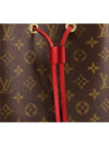 Monogram Neonoe Bucket Bag Brown Red - LOUIS VUITTON - BALAAN 5