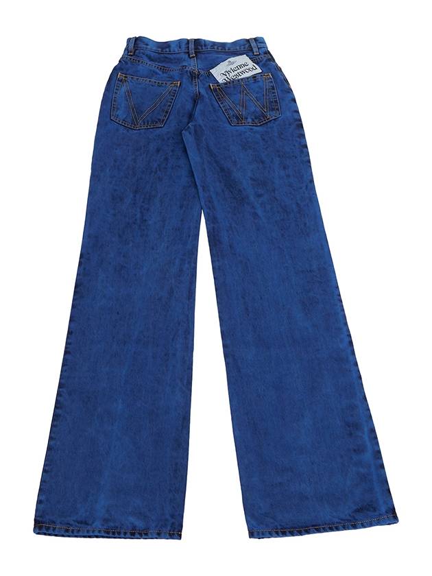 Denim Straight Pants 19020023 W00HYK309 - VIVIENNE WESTWOOD - BALAAN 3