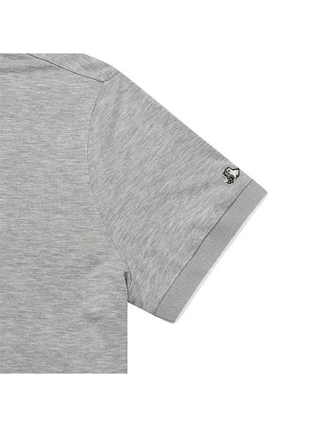 One Point Round T-Shirt 9404LZSRGREY - BLACK&WHITE - BALAAN 3