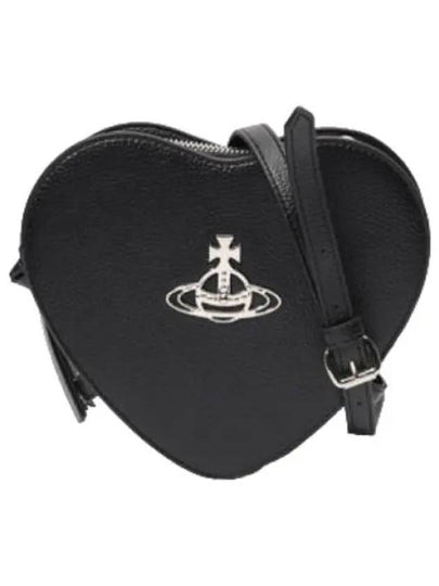 Louise Heart Cross Bag Black - VIVIENNE WESTWOOD - BALAAN 2