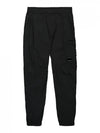 Lens Wappen Technical Cargo Track Pants Black - CP COMPANY - BALAAN 2