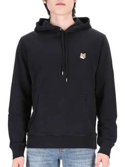 Fox Head Patch Regular Hoodie Black - MAISON KITSUNE - BALAAN 2