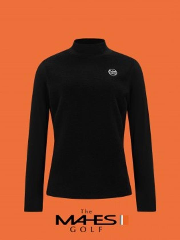 Long Sleeve T-Shirt Orange Label Fleece Warm-up Span Half Neck T-Shirt GP80348 - MAHES - BALAAN 1