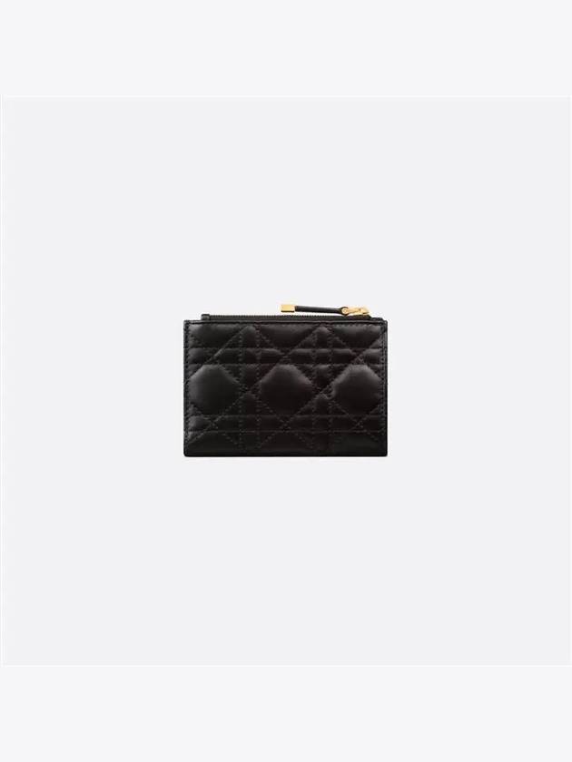 Jolie Dahlia Half Wallet Black - DIOR - BALAAN 5