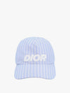 Logo Stripes Ball Cap Blue - DIOR - BALAAN 2