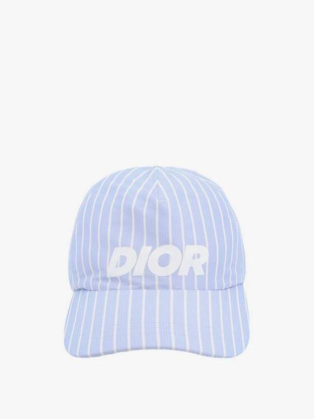 Logo Stripes Ball Cap Blue - DIOR - BALAAN 2