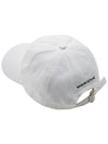 Maison Kitsune Foxhead Logo Baseball Cap LM06103WW0087 WH - MAISON KITSUNE - BALAAN 3