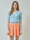 Color combination whole garment slim knit MK4MP334 - P_LABEL - BALAAN 1