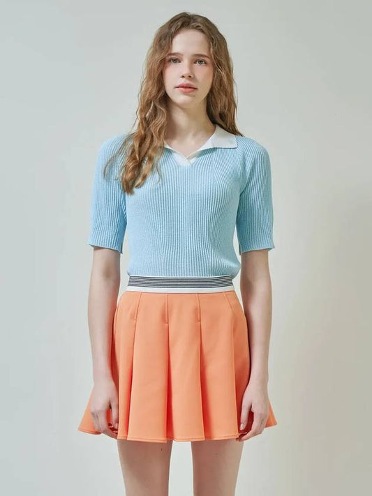 Color combination whole garment slim knit MK4MP334 - P_LABEL - BALAAN 1