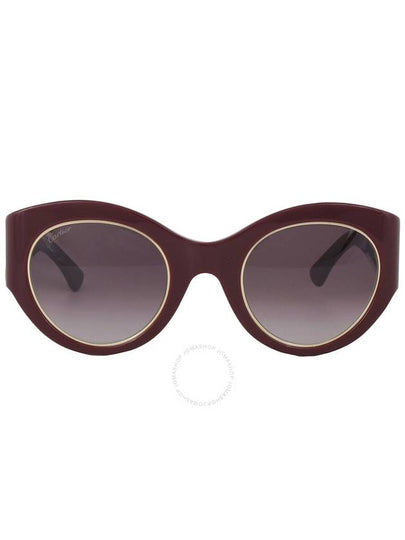 Eyewear Signature C de Cat Eye Frame Sunglasses CT0305S - CARTIER - BALAAN 2