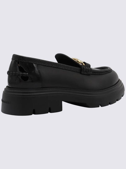 Salvatore Ferragamo Black Leather Loafers - SALVATORE FERRAGAMO - BALAAN 2