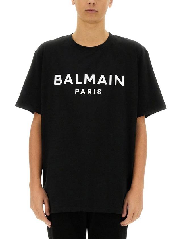 Balmain T-Shirt With Logo - BALMAIN - BALAAN 1