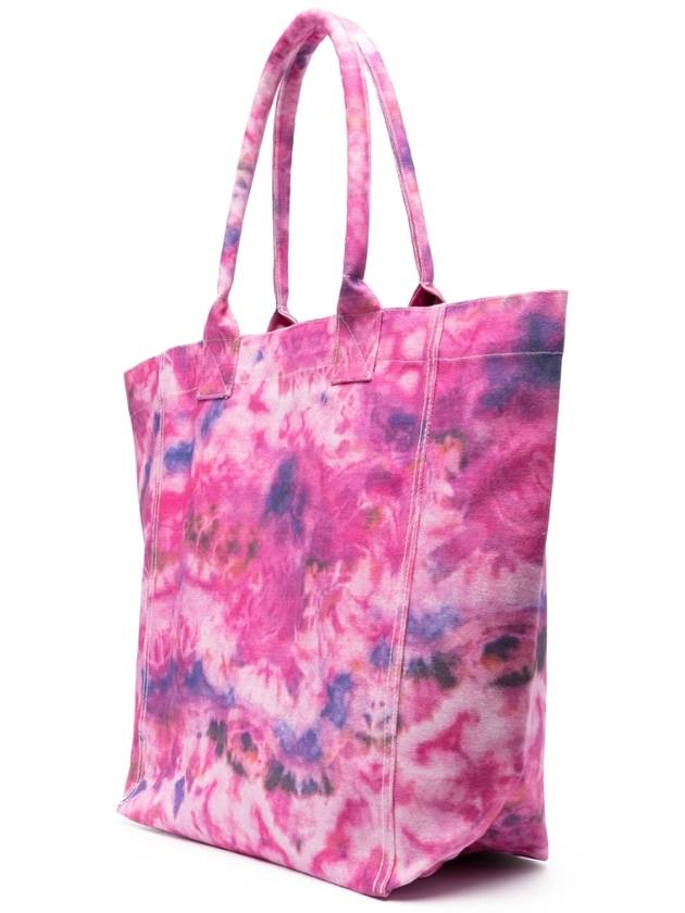 Yenky Logo Print Cotton Tote Bag Pink - ISABEL MARANT - BALAAN 6