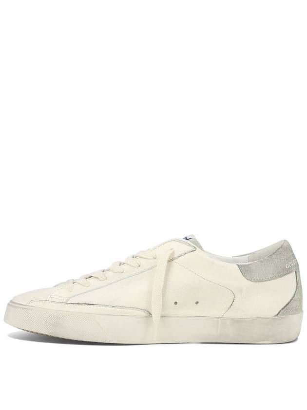 Super Star Suede Leather Low Top Sneaker White - GOLDEN GOOSE - BALAAN 4