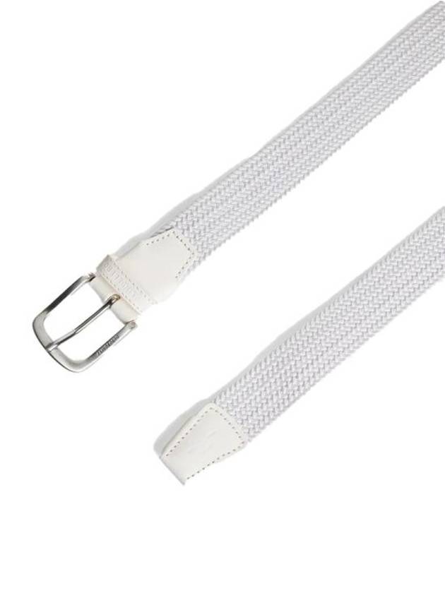 Men's Bernhard Elastic Belt White - J.LINDEBERG - BALAAN 3