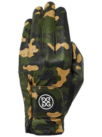 Men s Cabretta Camo Golf Gloves Olive G4MS21G58 - G/FORE - BALAAN 1