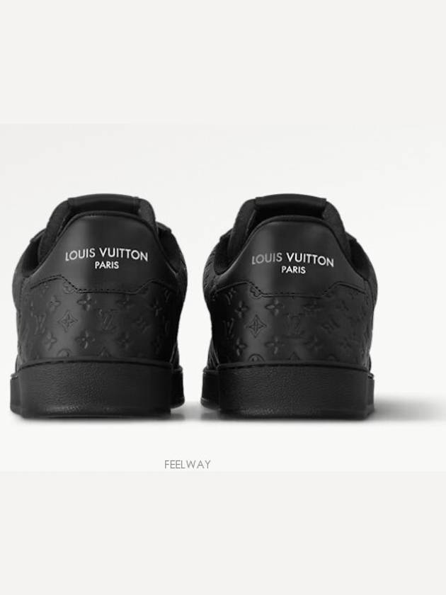 Rivoli Mini Monogram Calfskin Low Top Sneakers Black - LOUIS VUITTON - BALAAN 7