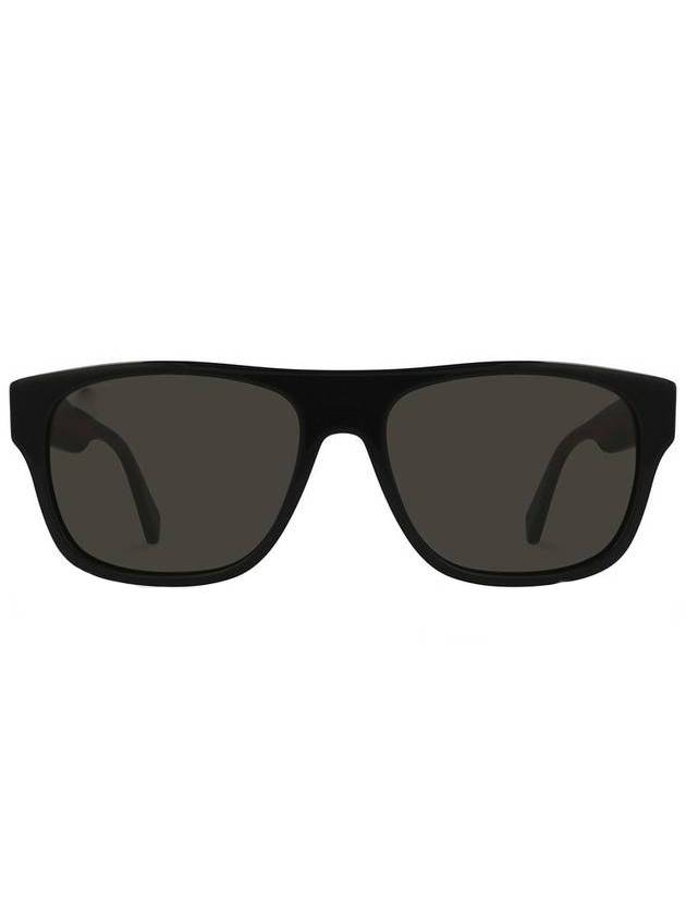 Eyewear Web Square Sunglasses Black - GUCCI - BALAAN 1