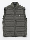 Chamber R Nylon Down Vest Musk Green - STONE ISLAND - BALAAN 3